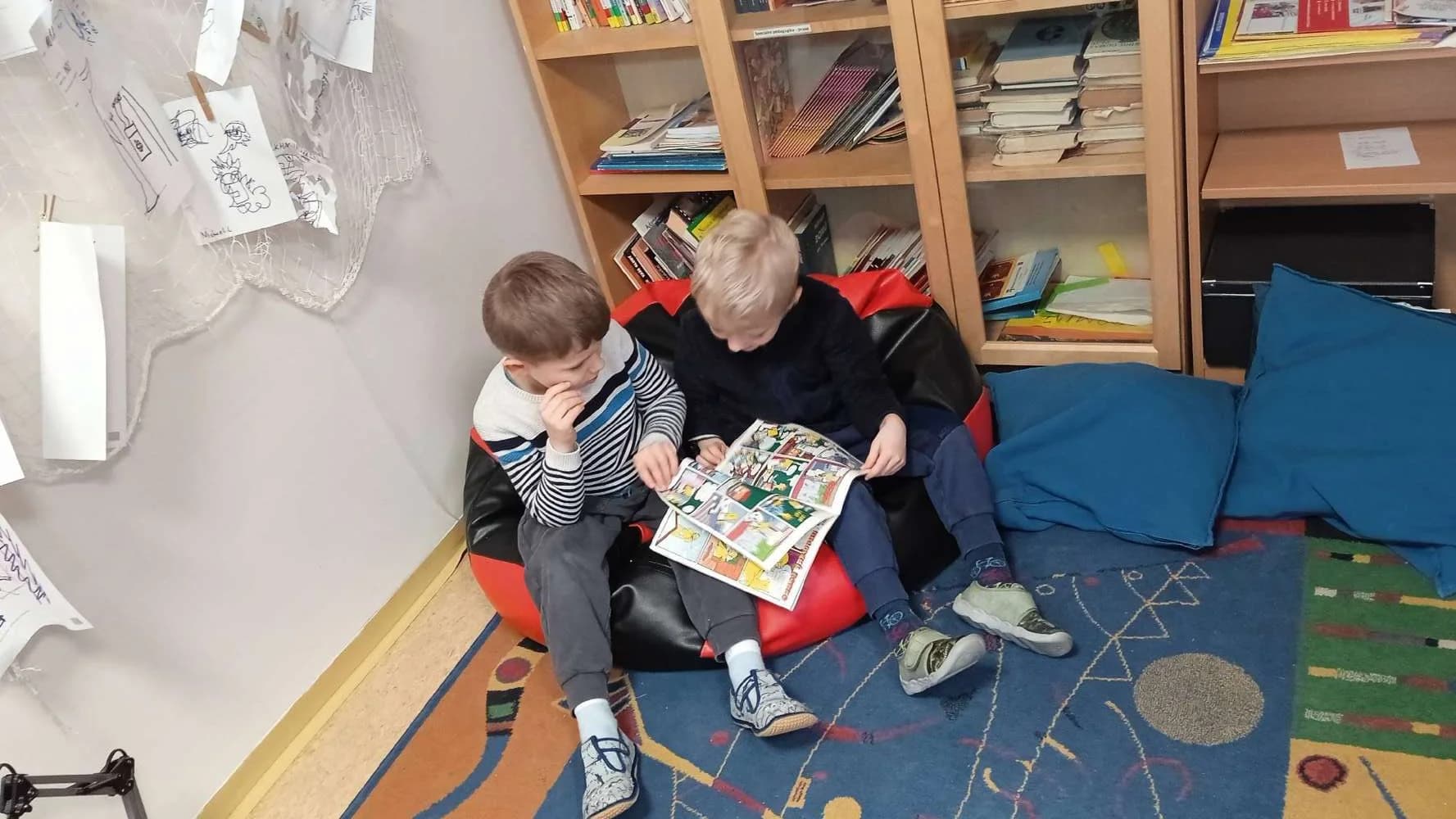 Návštěva předškoláků v ZŠ Curie
